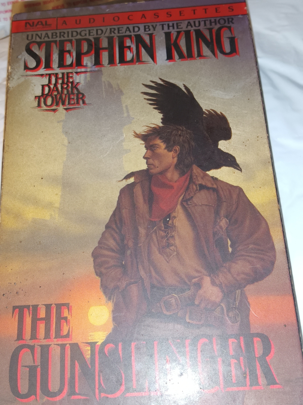 Stephen King The Gunslinger Audiobook - Brown/Red Cover
